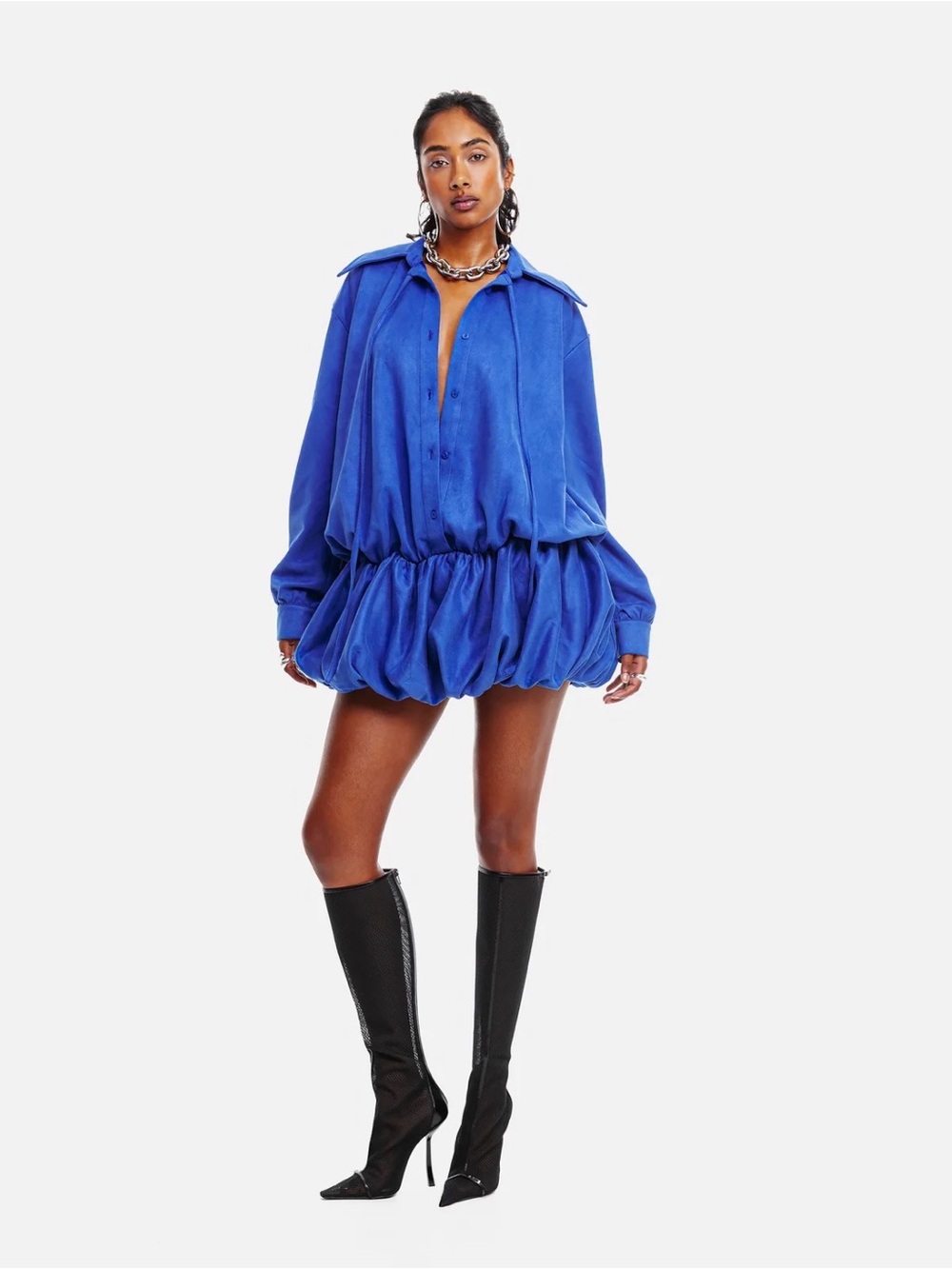 TIA BUBBLE SHIRT DRESS II